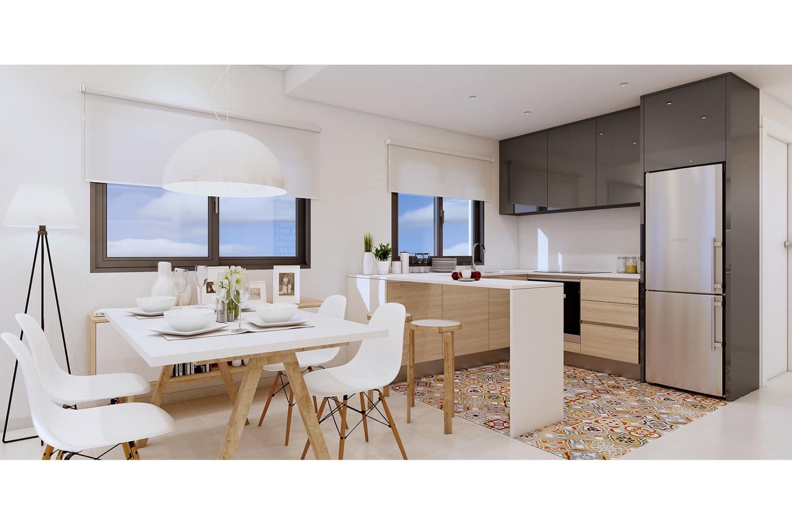 2 chambre Appartement à vendre à Alhama de Murcia avec piscine - 191 000 € (Ref: 9236127)