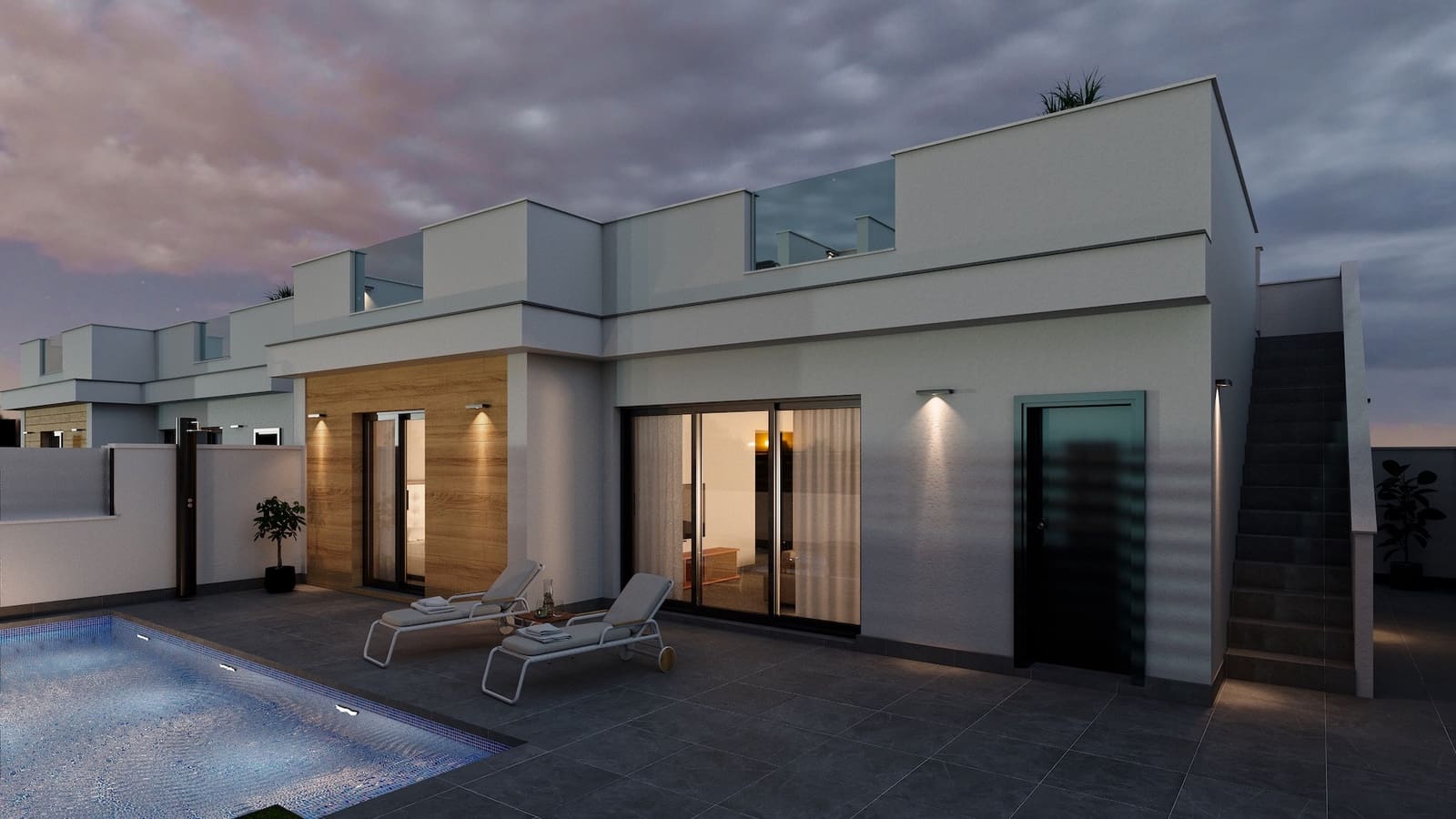 3 Zimmer Villa zu verkaufen in Roldan mit Pool Garage - 404.000 € (Ref: 9288048)