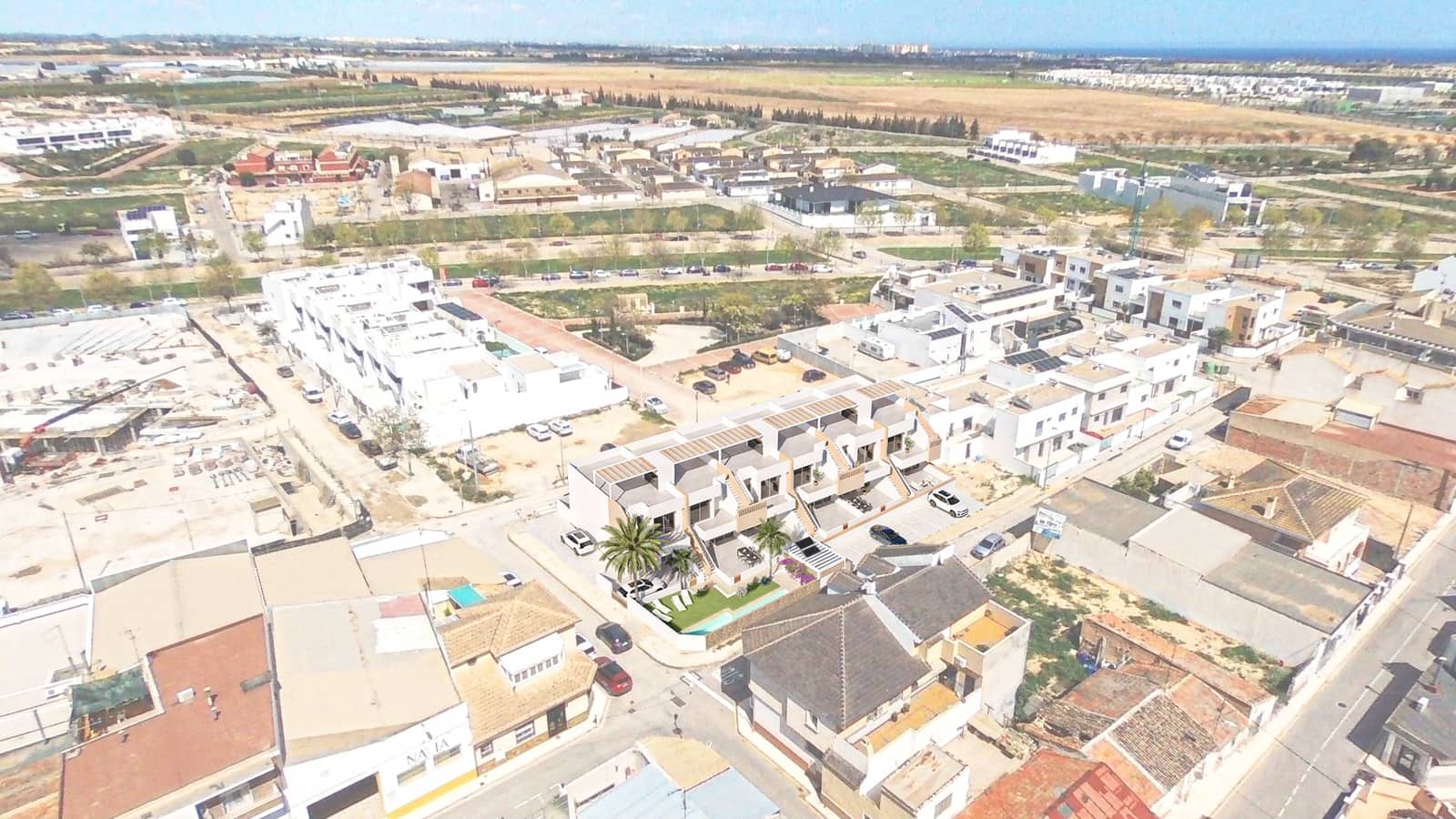 2 slaapkamer Penthouse te koop in Pilar de la Horadada met zwembad - € 319.000 (Ref: 9288060)