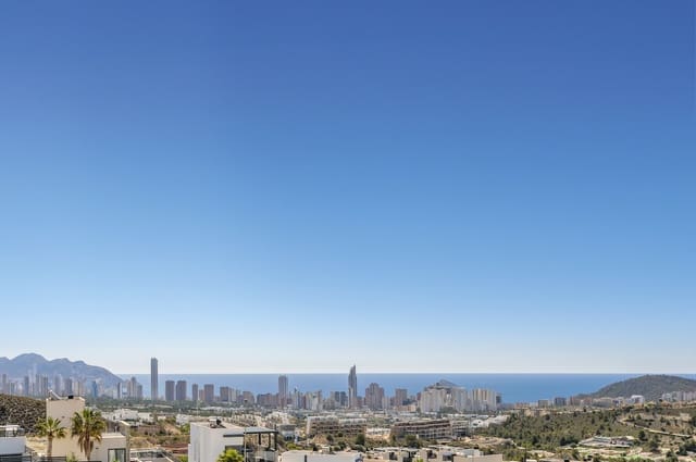 4 makuuhuone Huvila myytävänä paikassa Balcón de Finestrat - Terra Marina, Finestrat mukana uima-altaan - 555 000 € (Ref: 9303186)