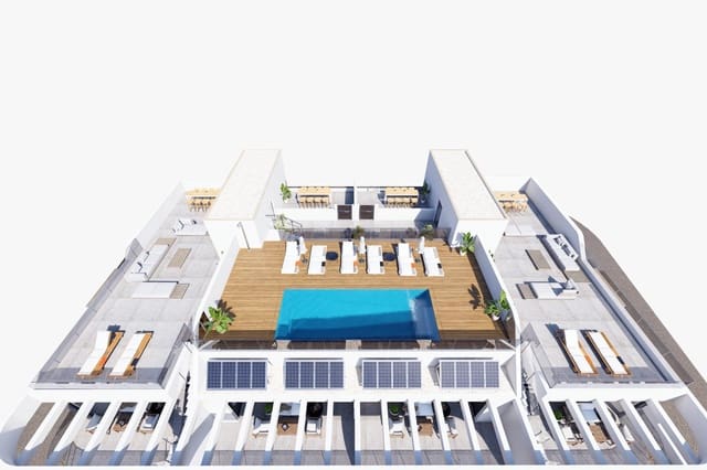 3 slaapkamer Penthouse te koop in Benijófar met zwembad garage - € 409.000 (Ref: 9310566)