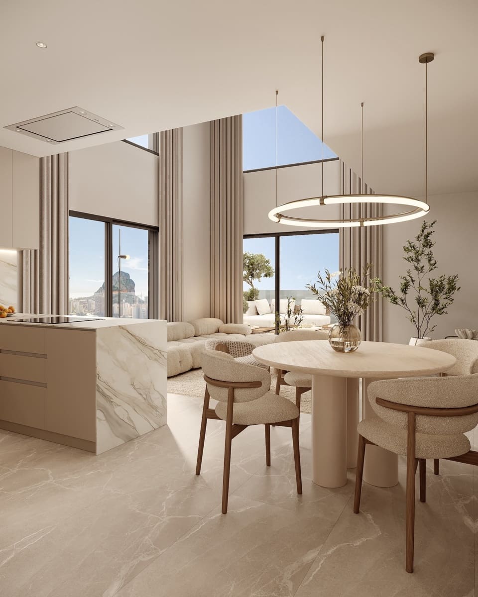 Apartamento de 2 habitaciones en Calpe / Calp en venta con piscina garaje - 390.000 € (Ref: 9330225)