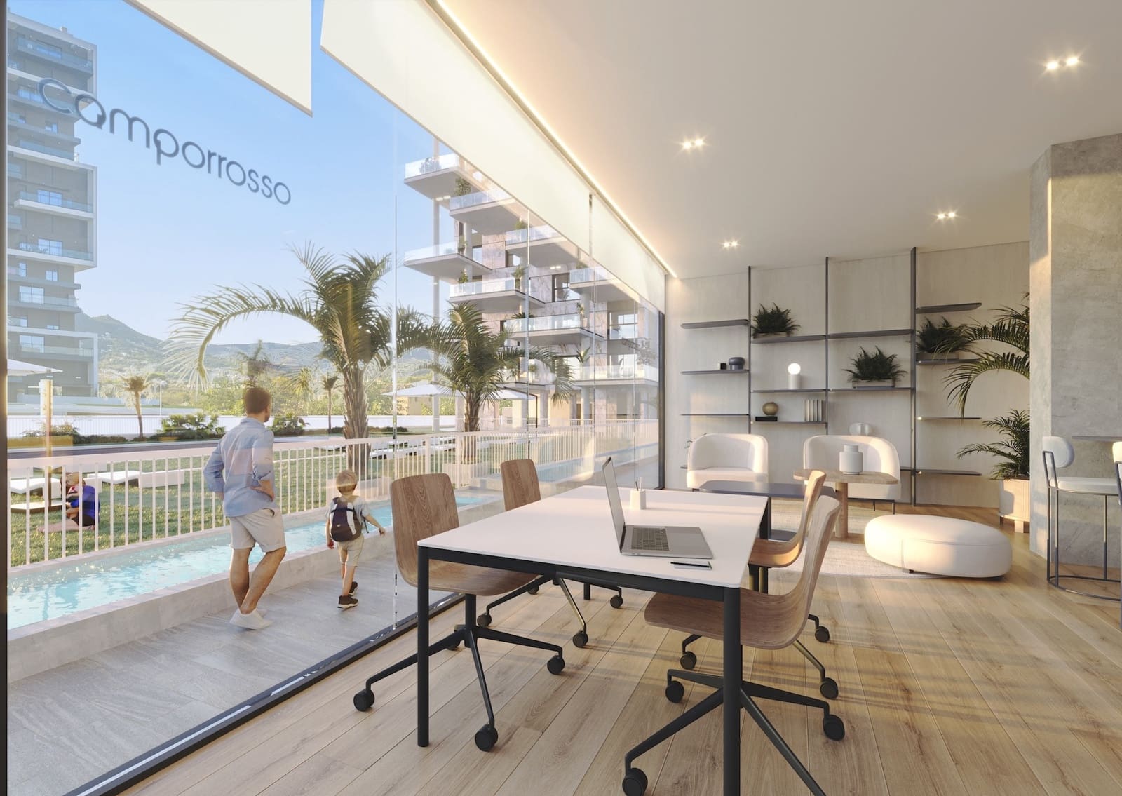 Apartamento de 2 habitaciones en Calpe / Calp en venta con piscina garaje - 390.000 € (Ref: 9330225)