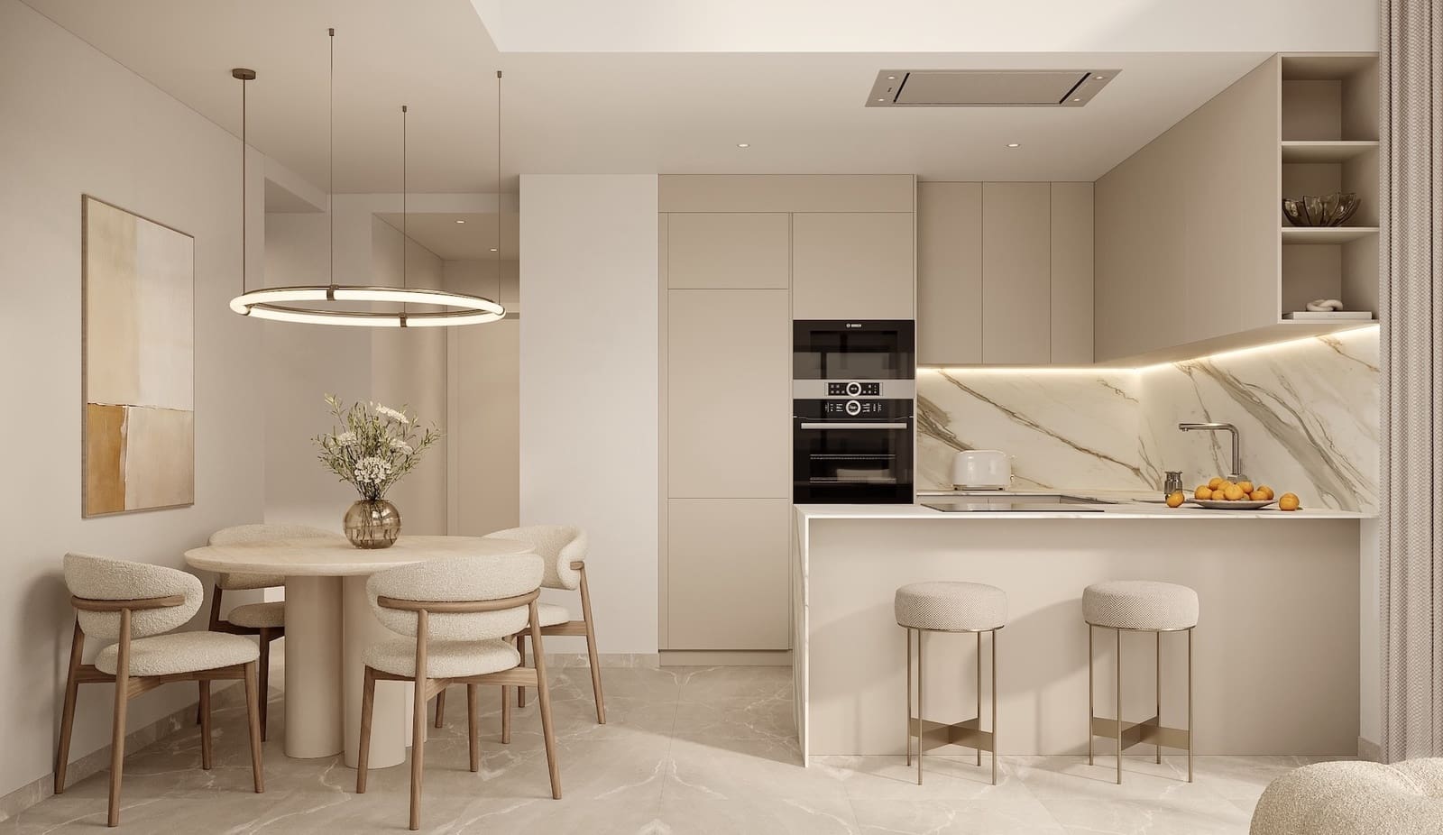 3 chambre Appartement à vendre à Calpe / Calp avec piscine garage - 440 000 € (Ref: 9330232)