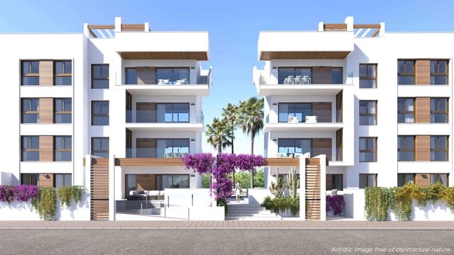 3 soverom Leilighet til salgs i Los Narejos - Punta Calera, Los Alcázares med svømmebasseng garasje - € 399 000 (Ref: 9337651)