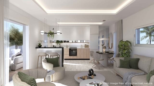 3 soverom Leilighet til salgs i Los Narejos - Punta Calera, Los Alcázares med svømmebasseng garasje - € 399 000 (Ref: 9337651)