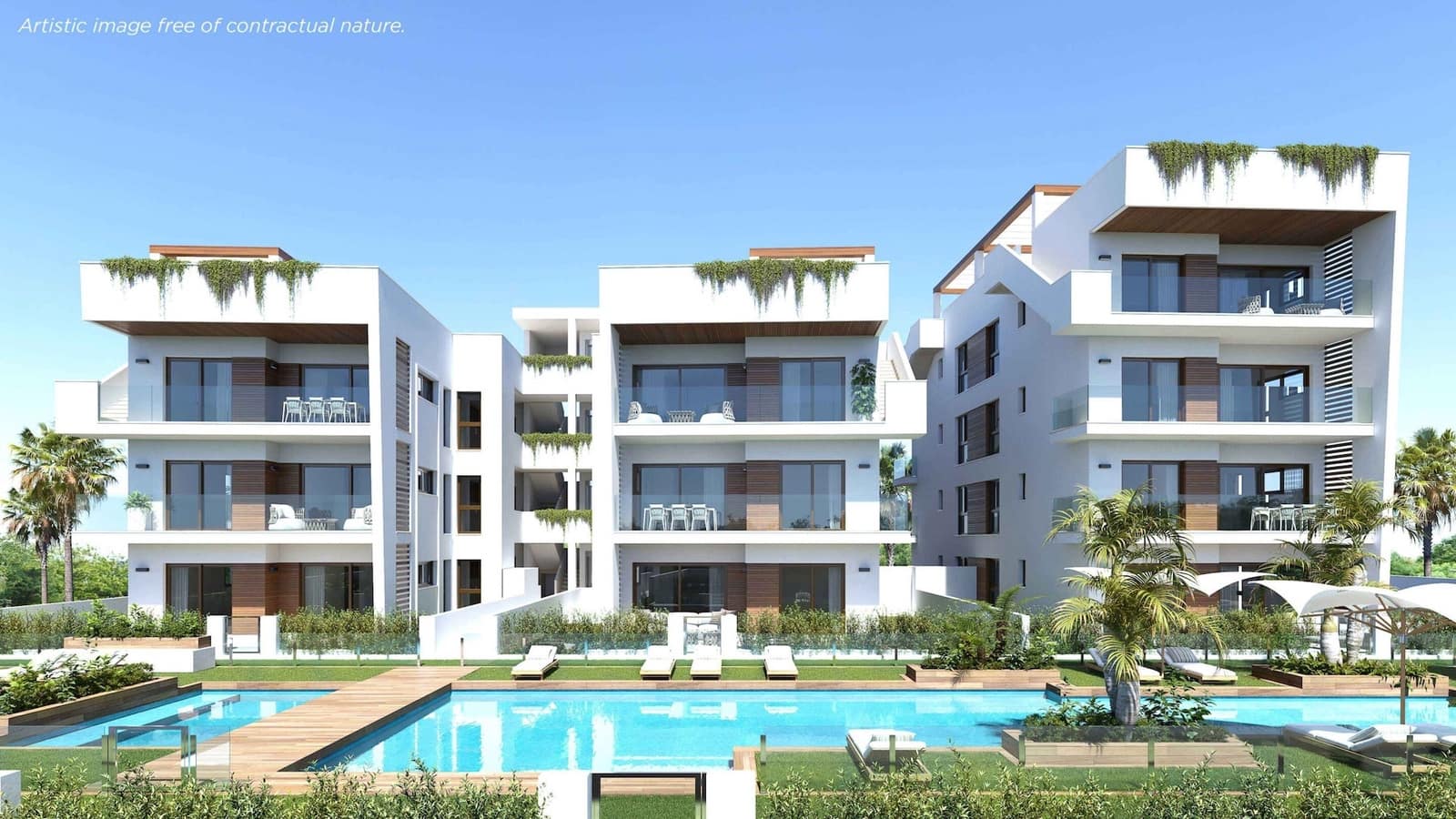 3 soverom Leilighet til salgs i Los Alcazares med svømmebasseng garasje - € 399 000 (Ref: 9337651)