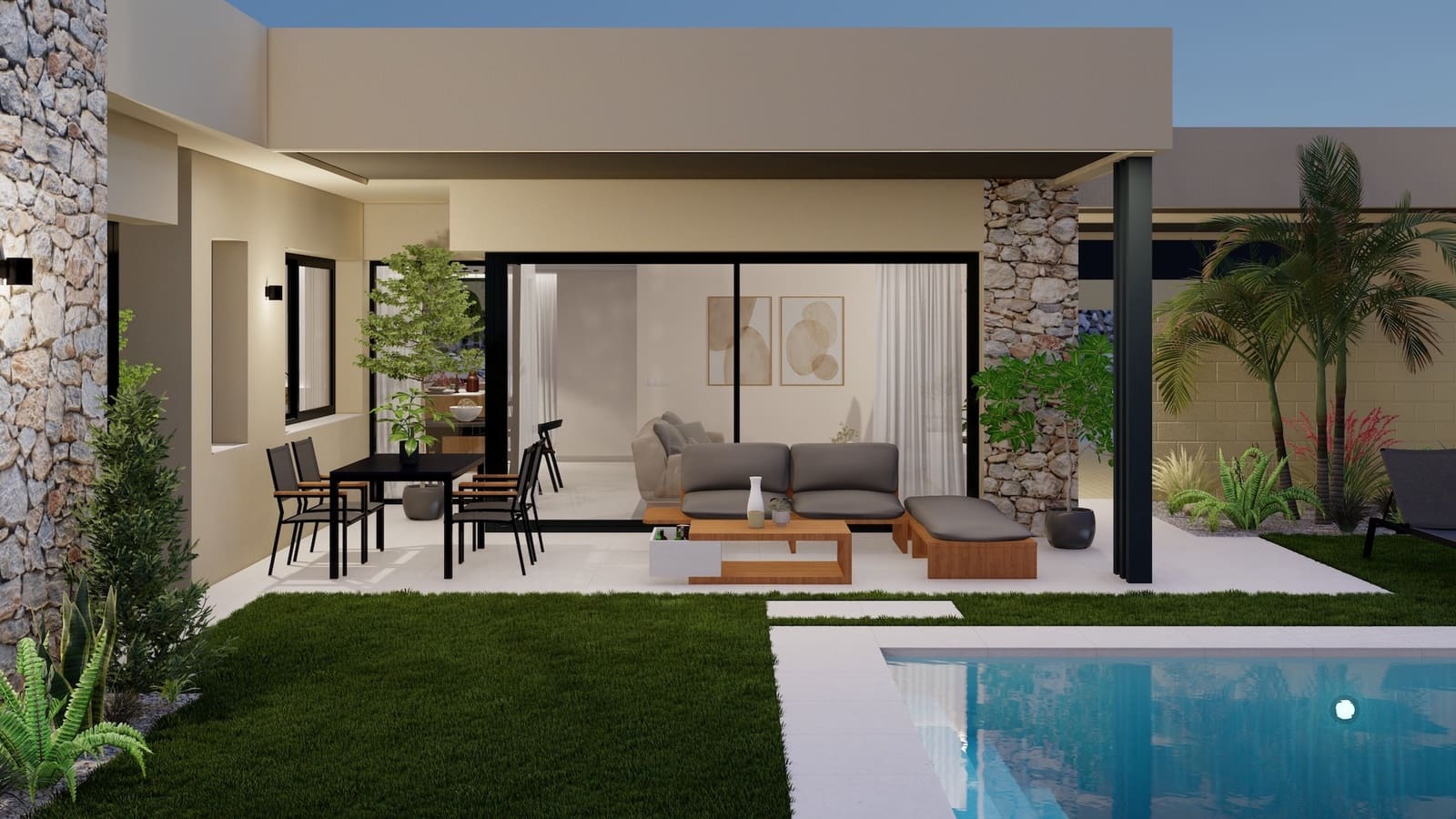 3 soverom Villa til salgs i Banos y Mendigo med svømmebasseng - € 503 000 (Ref: 9341951)