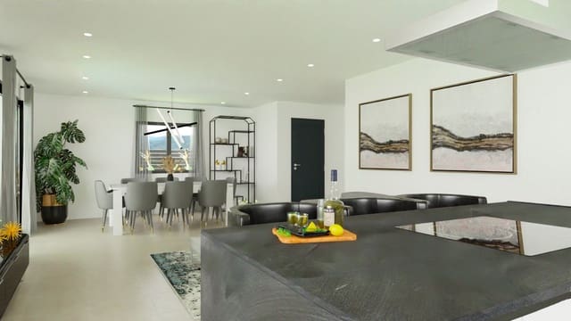 3 makuuhuone Huvila myytävänä paikassa Monforte del Cid mukana uima-altaan - 435 000 € (Ref: 9341953)