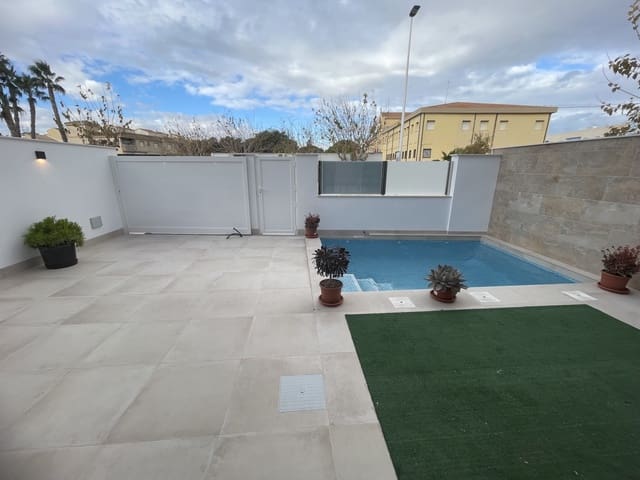 3 makuuhuone Huvila myytävänä paikassa Los Peñascos - El Salero - Los Imbernones, San Pedro del Pinatar mukana uima-altaan - 419 000 € (Ref: 9341973)