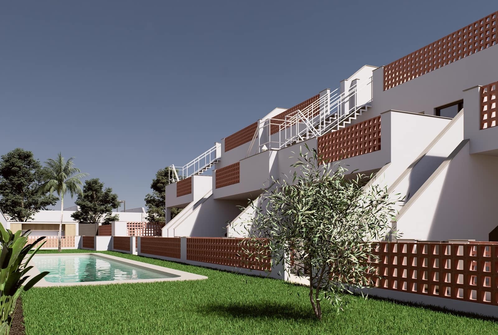 3 soveværelse Penthouse til salg i Pilar de la Horadada med swimmingpool - € 369.000 (Ref: 9344448)