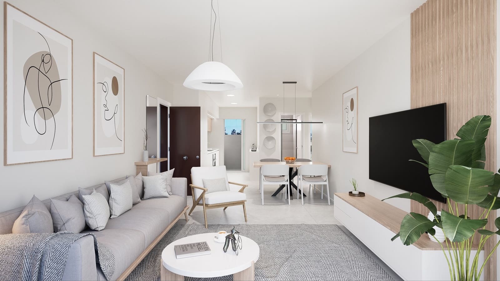 2 sypialnia Apartament na sprzedaż w Torre de la Horadada z basenem garażem - 369 000 € (Ref: 9358957)