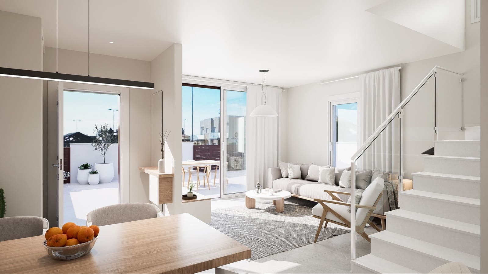 2 quarto Penthouse para venda em Torre de la Horadada com piscina - 374 000 € (Ref: 9358958)