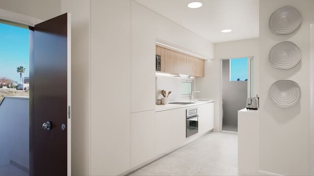 2 soverom Penthouse til salgs i Torre de la Horadada, Pilar de la Horadada med svømmebasseng garasje - € 374 000 (Ref: 9358958)