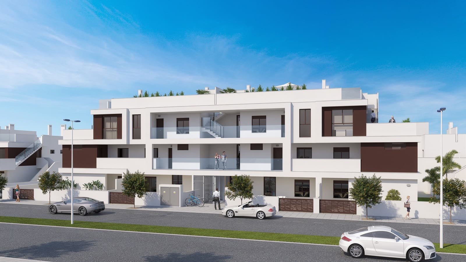 2 Zimmer Penthouse zu verkaufen in Torre de la Horadada mit Pool Garage - 374.000 € (Ref: 9358958)