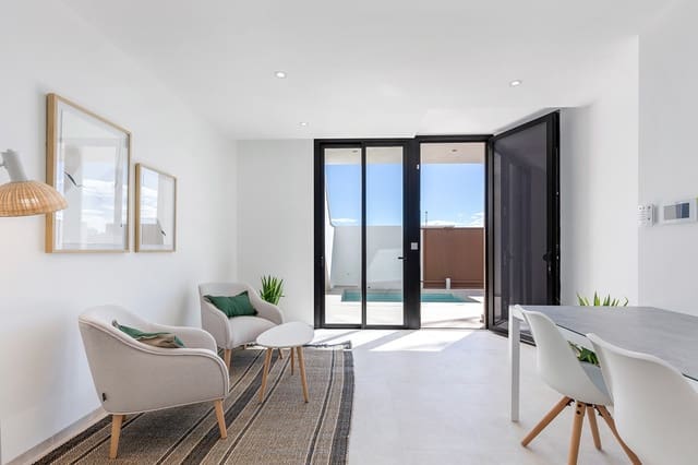 2 slaapkamer Penthouse te koop in Santiago de la Ribera, San Javier met zwembad - € 270.000 (Ref: 9358963)