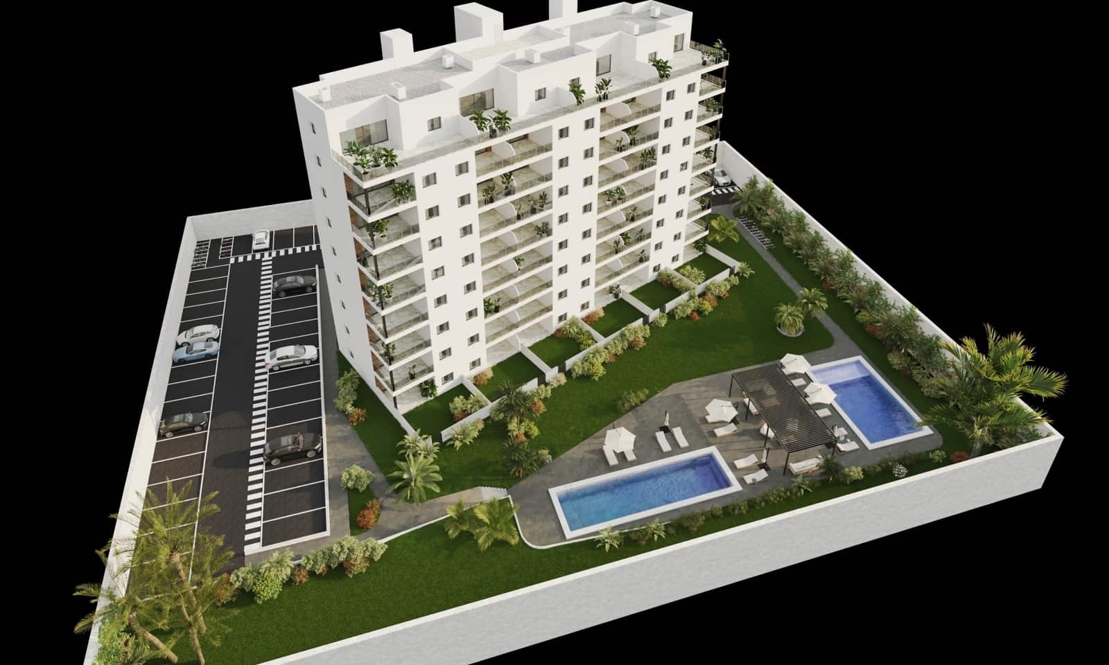 2 soveværelse Lejlighed til salg i Benidorm med swimmingpool garage - € 349.000 (Ref: 9378812)