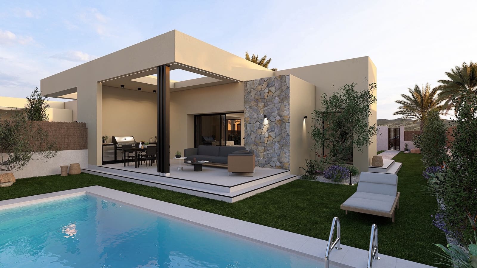 2 makuuhuone Huvila myytävänä paikassa Banos y Mendigo mukana uima-altaan - 415 000 € (Ref: 9390357)