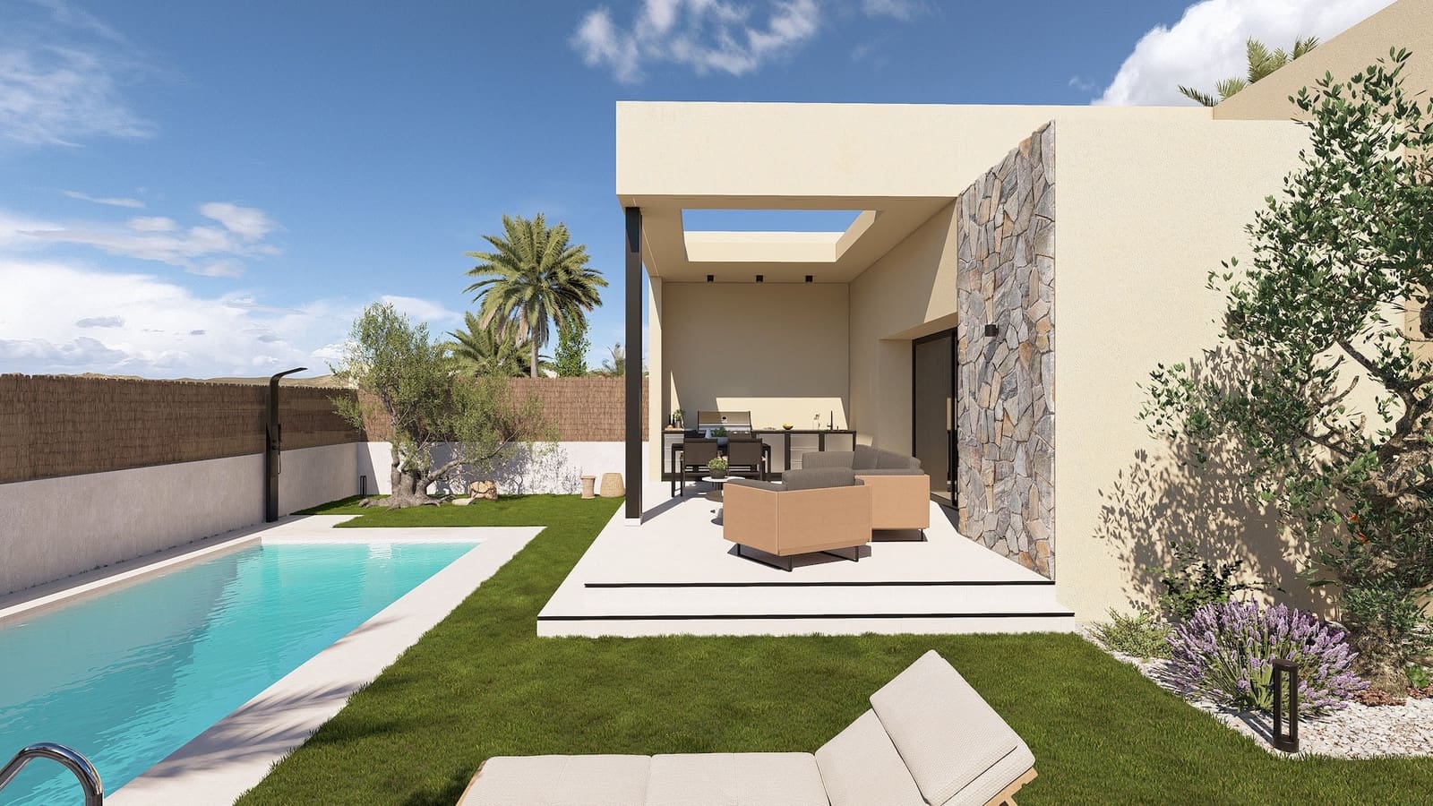 2 makuuhuone Huvila myytävänä paikassa Banos y Mendigo mukana uima-altaan - 415 000 € (Ref: 9390357)