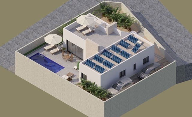 3 sypialnia Willa na sprzedaż w Benijófar z basenem garażem - 457 000 € (Ref: 9390360)
