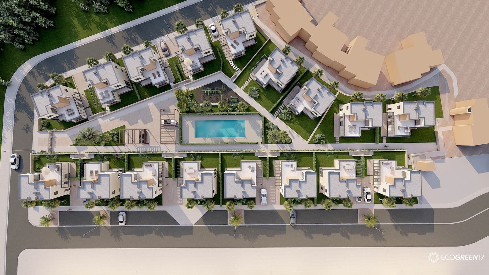 3 soveværelse Villa til salg i Corvera med swimmingpool - € 359.000 (Ref: 9441351)