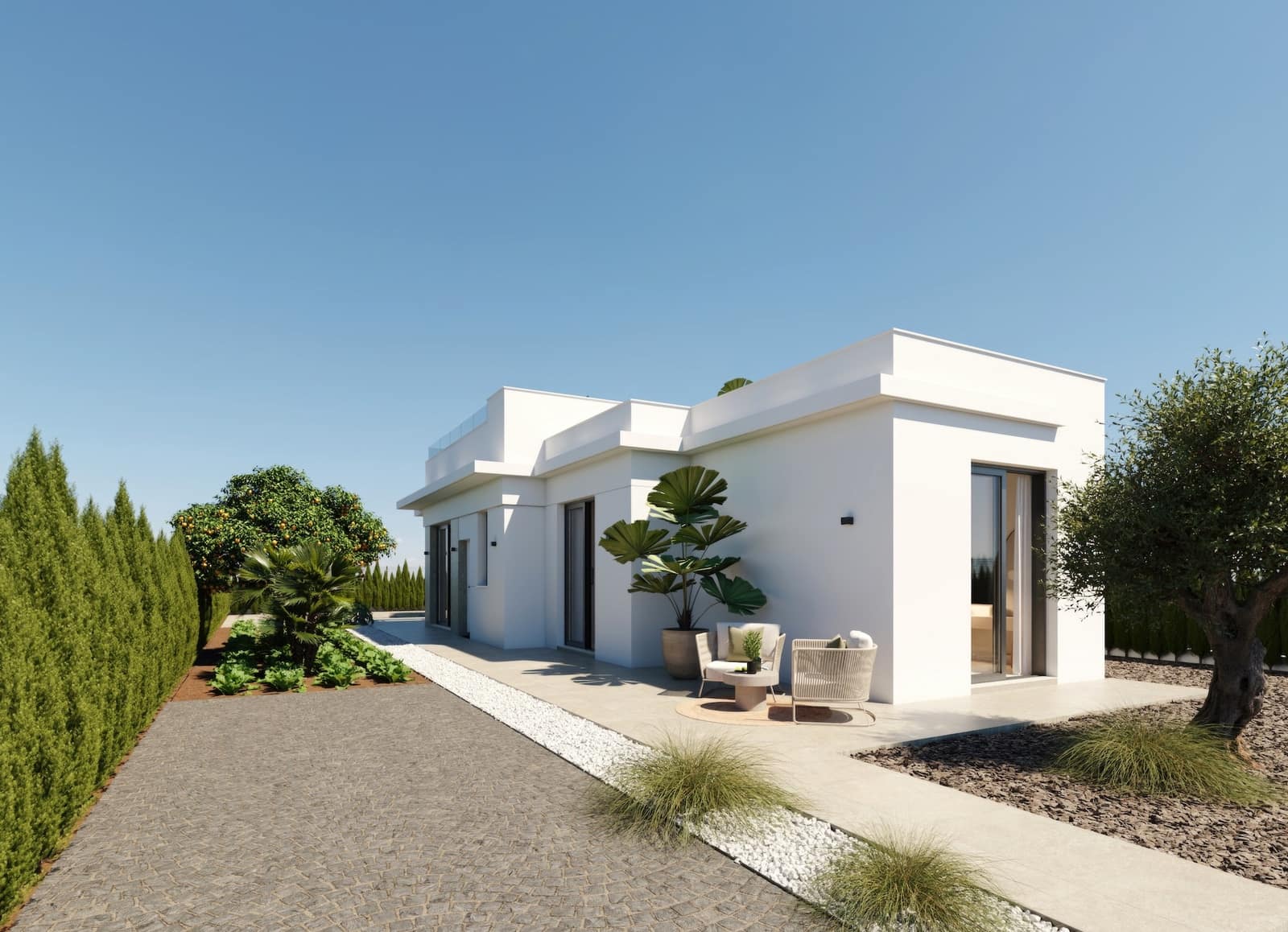 2 Zimmer Villa zu verkaufen in Fuente Alamo de Murcia mit Pool - 279.000 € (Ref: 9443095)