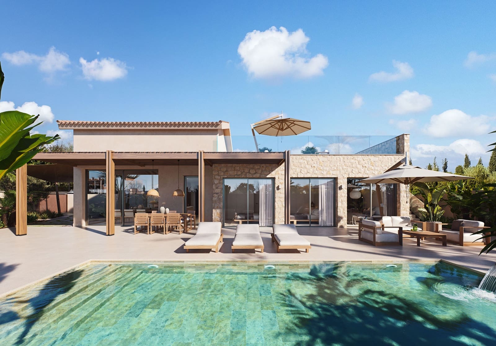 3 Zimmer Villa zu verkaufen in Cabo de Palos mit Pool - 1.390.000 € (Ref: 9481690)