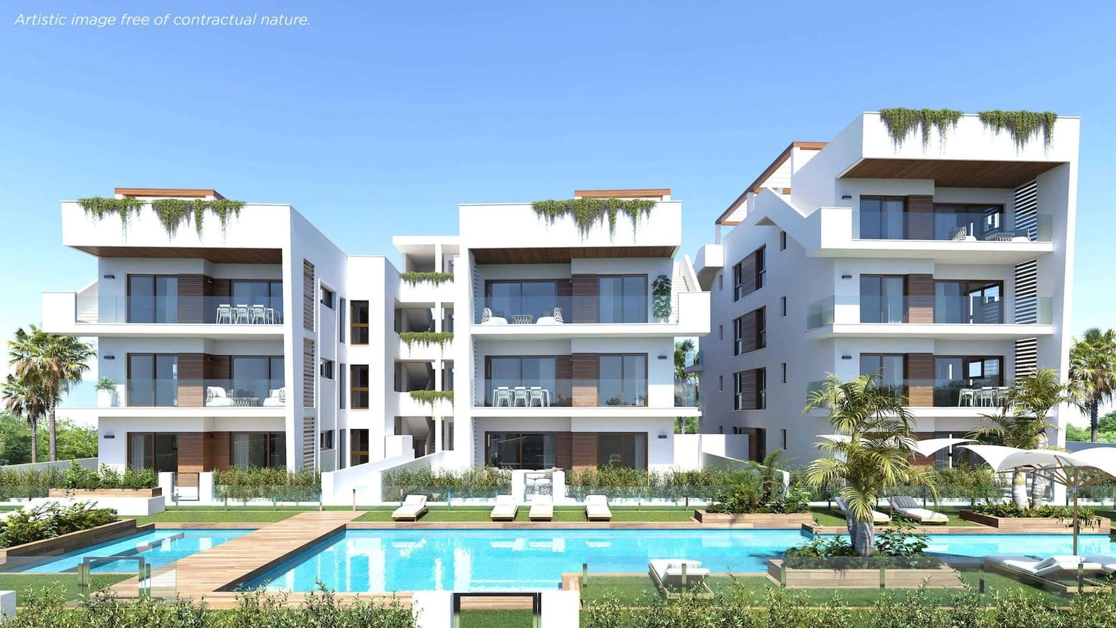 3 bedroom Penthouse for sale in Los Alcazares with pool - € 439,000 (Ref: 9483719)