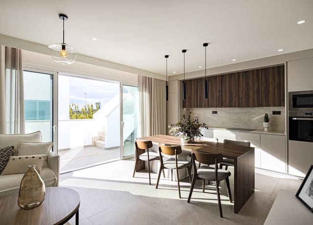 2 chambre Penthouse à vendre à Torre de la Horadada, Pilar de la Horadada avec piscine - 385 000 € (Ref: 9483720)