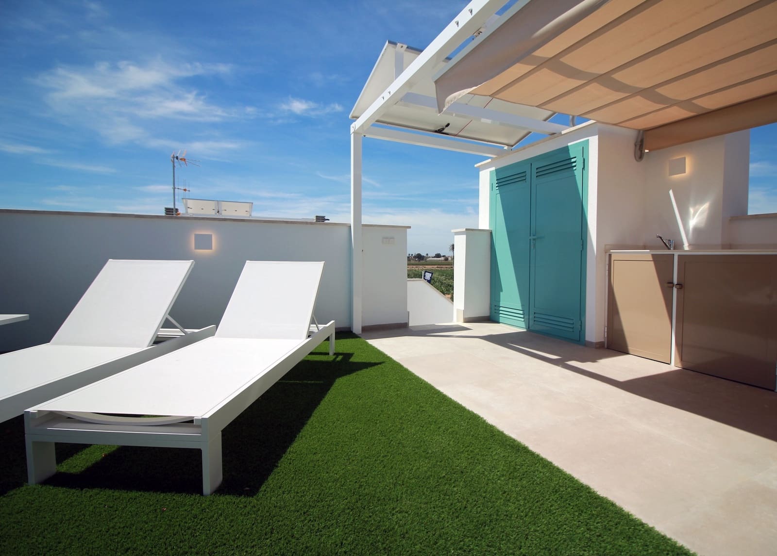 2 Zimmer Penthouse zu verkaufen in Torre de la Horadada mit Pool Garage - 385.000 € (Ref: 9483720)
