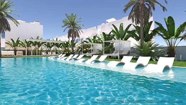 2 soverom Penthouse til salgs i Torre de la Horadada, Pilar de la Horadada med svømmebasseng garasje - € 385 000 (Ref: 9483720)