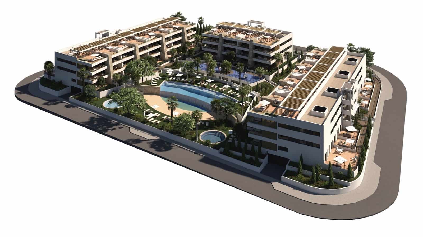2 bedroom Penthouse for sale in Monforte del Cid with pool - € 355,000 (Ref: 9483723)