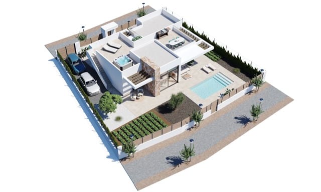 3 chambre Villa/Maison à vendre à Fuente Alamo de Murcia avec piscine - 379 000 € (Ref: 9483763)