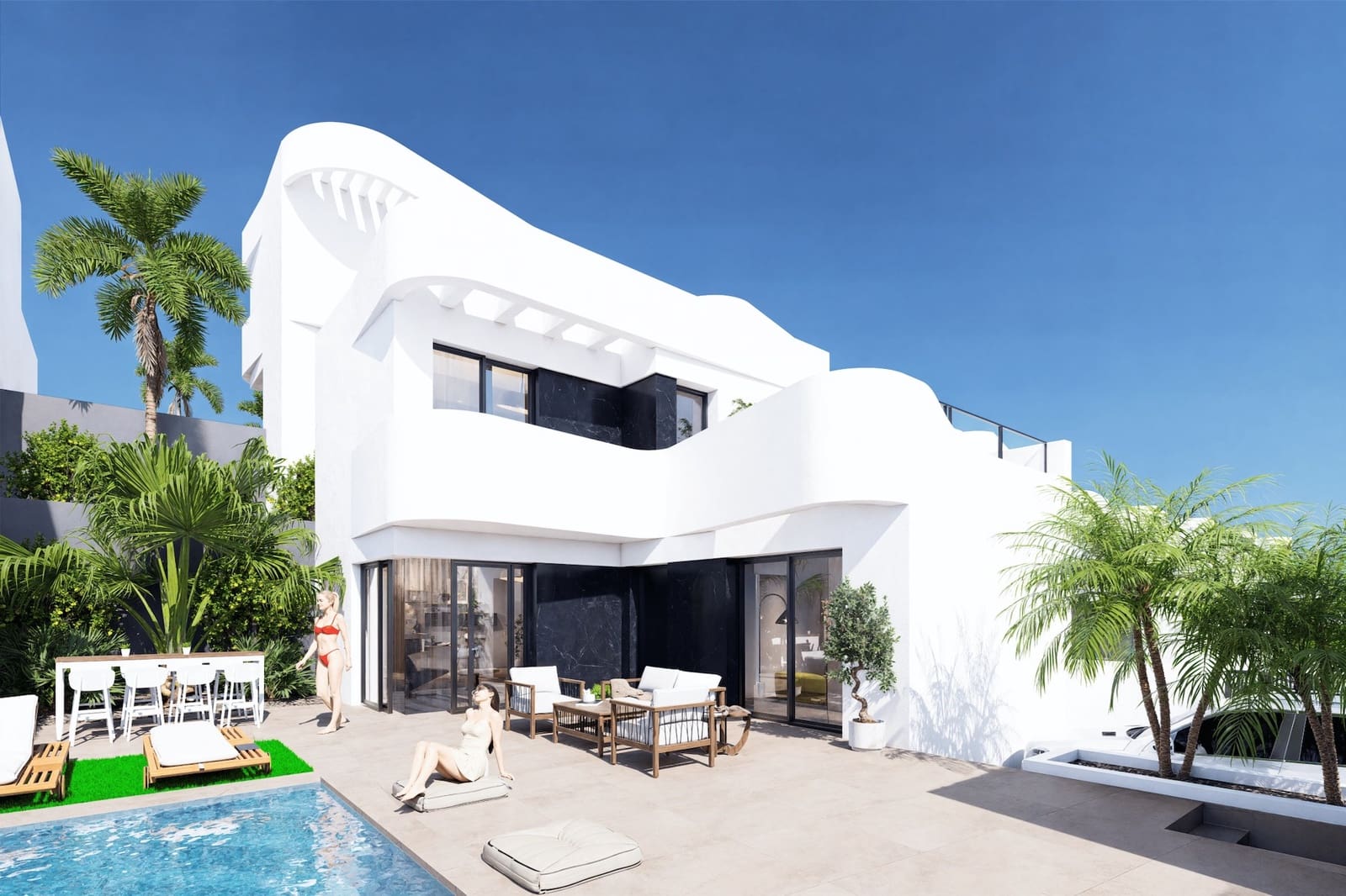 3 bedroom Villa for sale in Algorfa with pool - € 475,000 (Ref: 9521127)