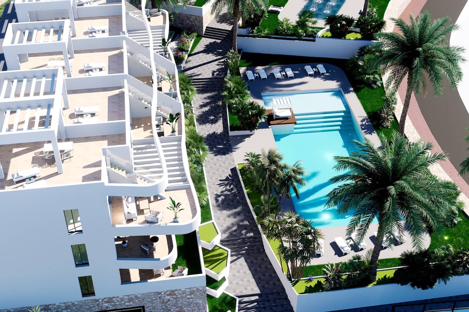 2 soveværelse Lejlighed til salg i Finestrat med swimmingpool - € 319.000 (Ref: 9536567)