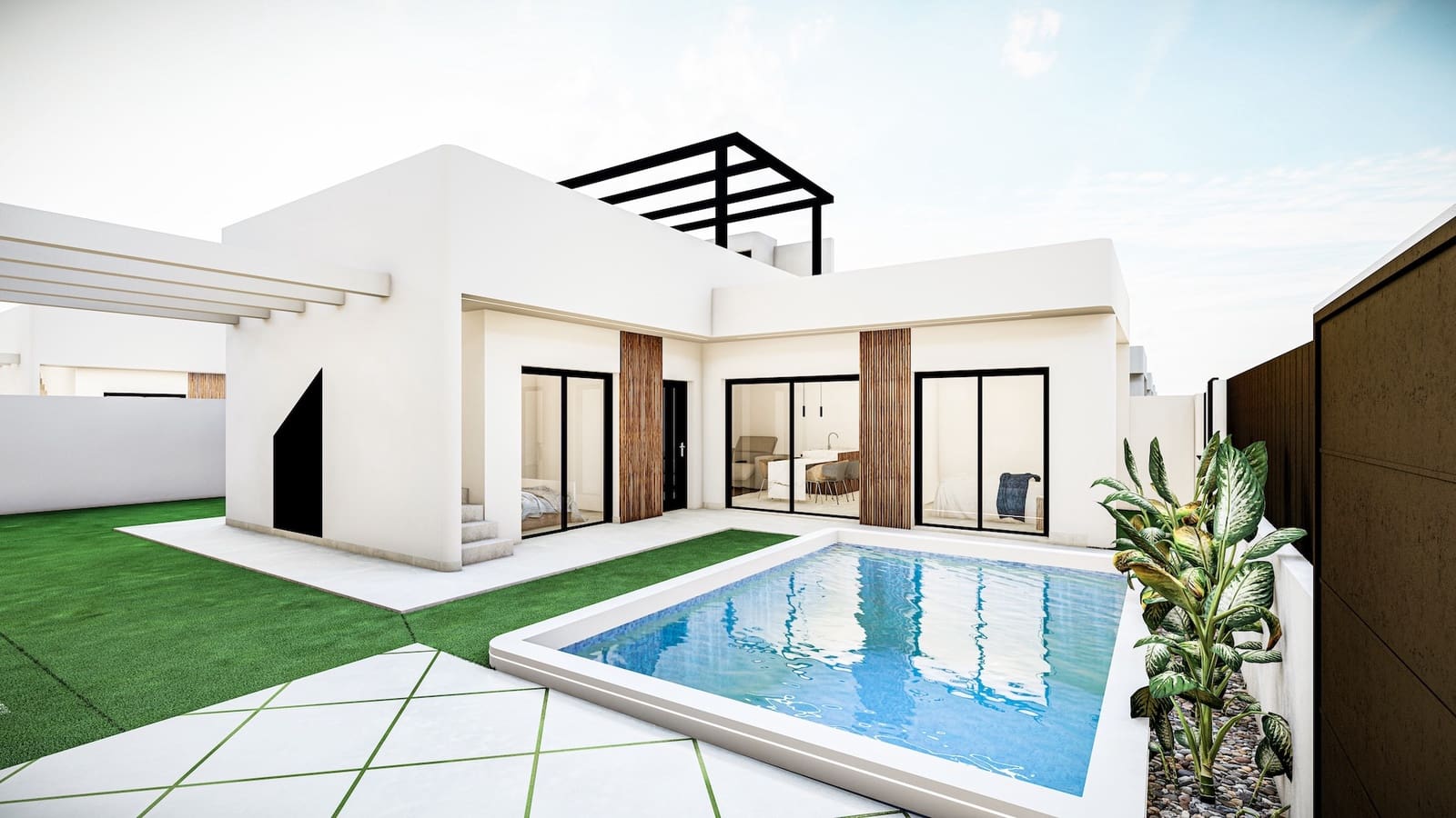 3 chambre Villa/Maison à vendre à Roldan avec piscine garage - 379 000 € (Ref: 9542867)