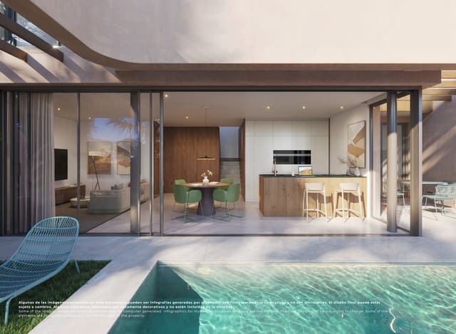 3 sypialnia Willa na sprzedaż w El Valle Golf Resort, Miasto Murcja z basenem garażem - 595 000 € (Ref: 9795788)