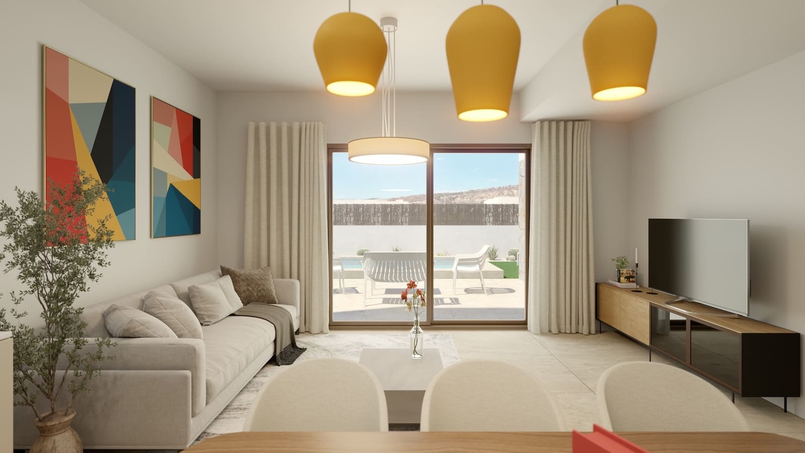 3 bedroom Villa for sale in Algorfa with pool - € 478,000 (Ref: 9795790)