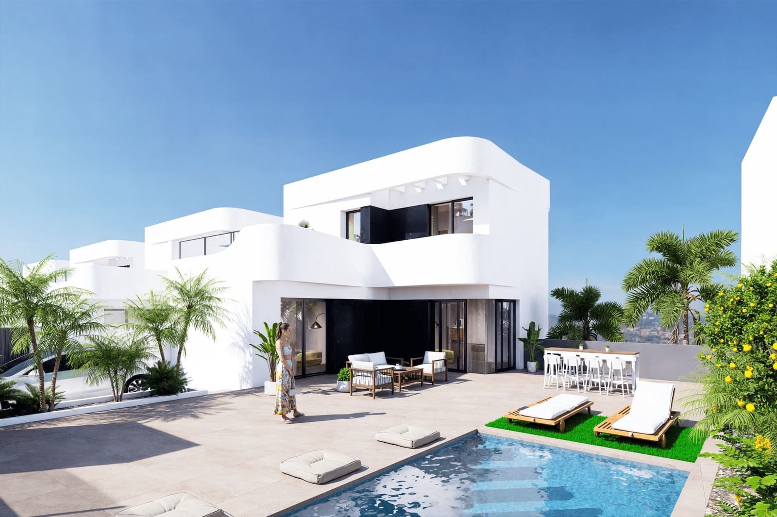 3 bedroom Villa for sale in Algorfa with pool - € 420,000 (Ref: 9795797)