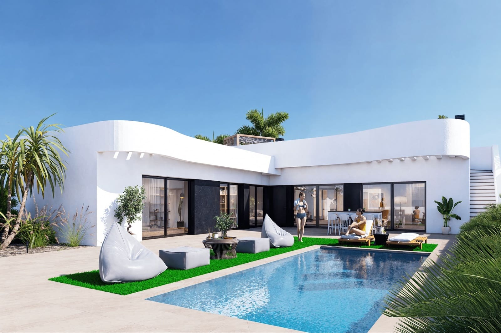 3 bedroom Villa for sale in Algorfa with pool - € 600,000 (Ref: 9795798)