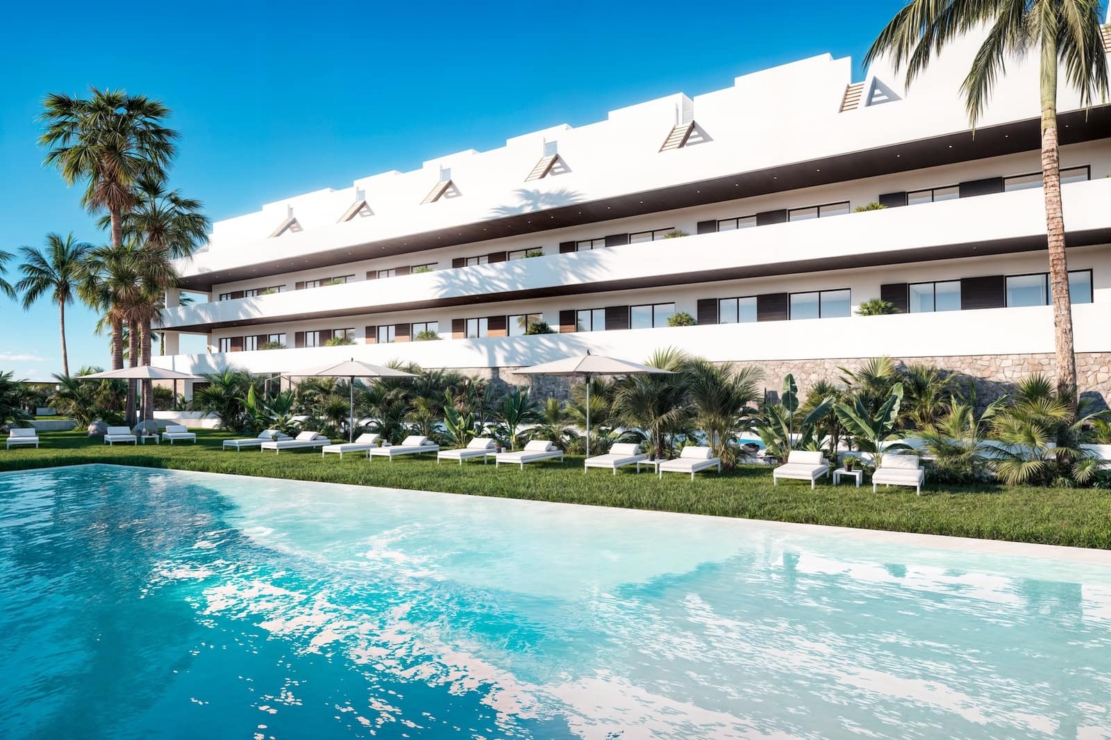 2 bedroom Apartment for sale in Finestrat with pool garage - € 329,000 (Ref: 9795805)