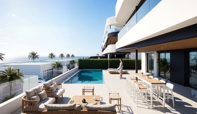 2 slaapkamer Appartement te koop in Las Lomas de Rame - Bahía Bella, Los Alcázares met zwembad - € 299.000 (Ref: 9795808)