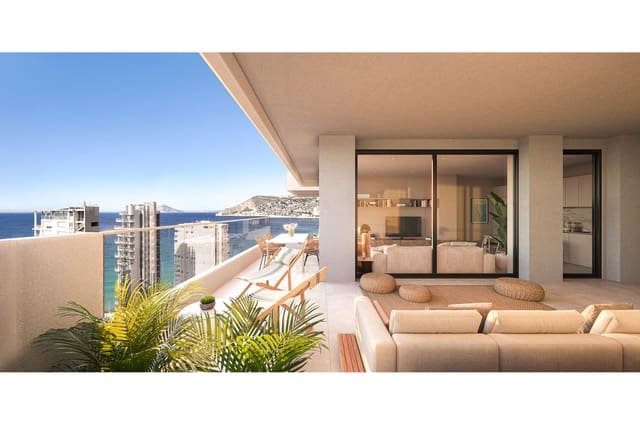 3 soverom Penthouse til salgs i Playa Arenal - Bol, Calpe / Calp med svømmebasseng garasje - € 1 650 000 (Ref: 9795829)