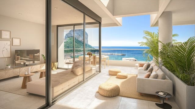 3 Zimmer Penthouse zu verkaufen in Playa Arenal - Bol, Calpe / Calp mit Pool Garage - 1.650.000 € (Ref: 9795829)