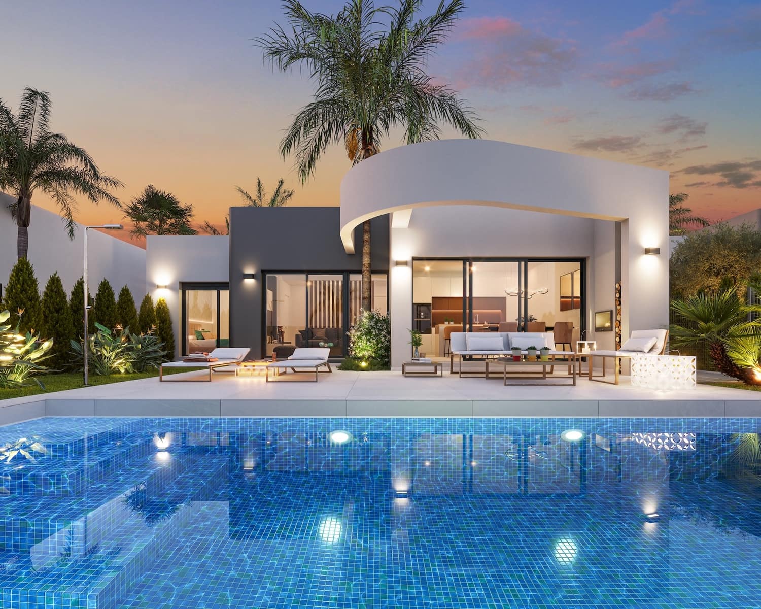 3 soveværelse Villa til salg i Los Alcazares med swimmingpool - € 550.000 (Ref: 9795833)