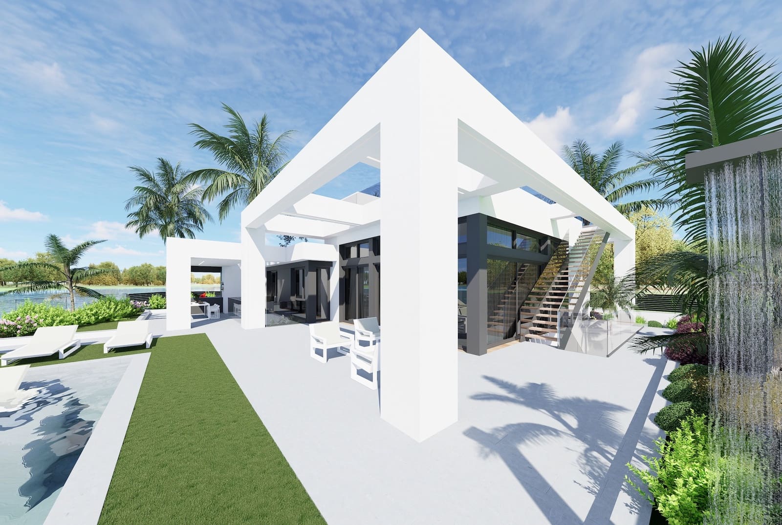 3 soverom Villa til salgs i Torre-Pacheco med svømmebasseng - € 1 648 000 (Ref: 9795835)