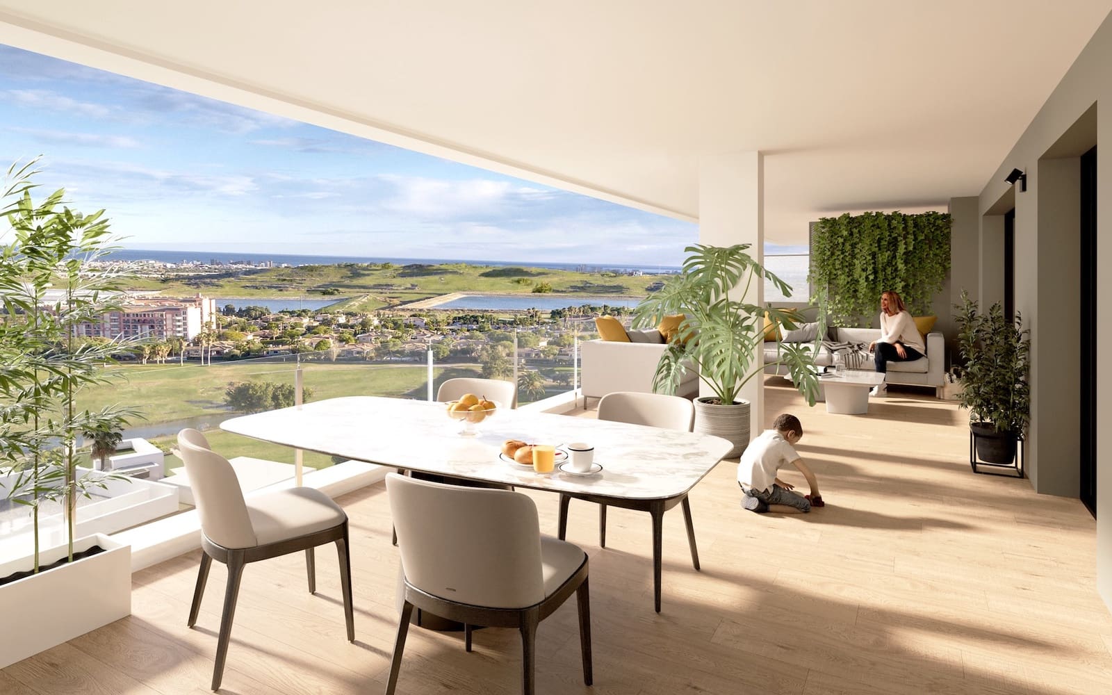 2 chambre Penthouse à vendre à Muchamiel / Mutxamel avec piscine garage - 490 000 € (Ref: 9795840)