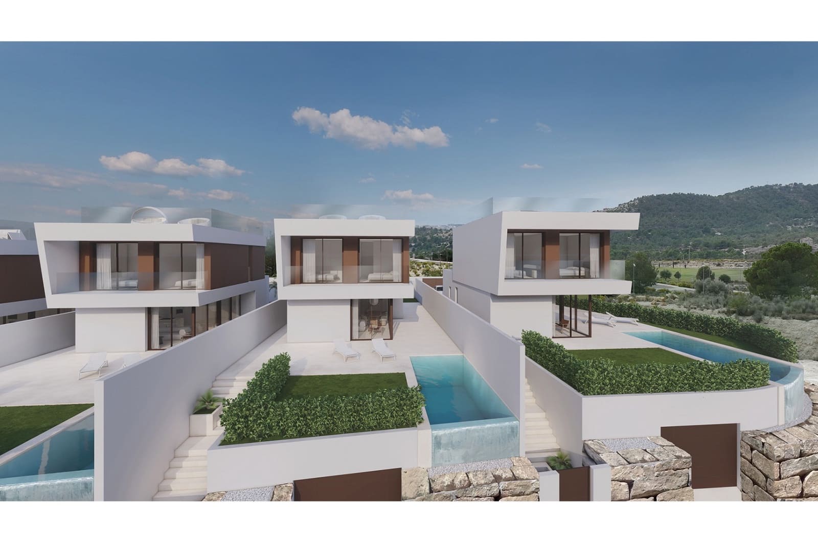 3 bedroom Villa for sale in Finestrat with pool garage - € 605,000 (Ref: 9795856)