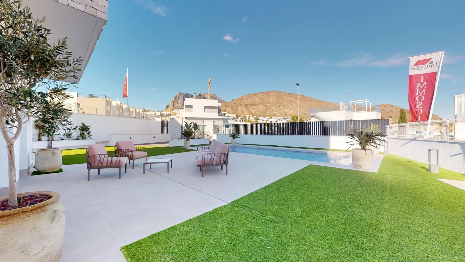 4 bedroom Villa for sale in Finestrat with pool - € 929,000 (Ref: 9795883)