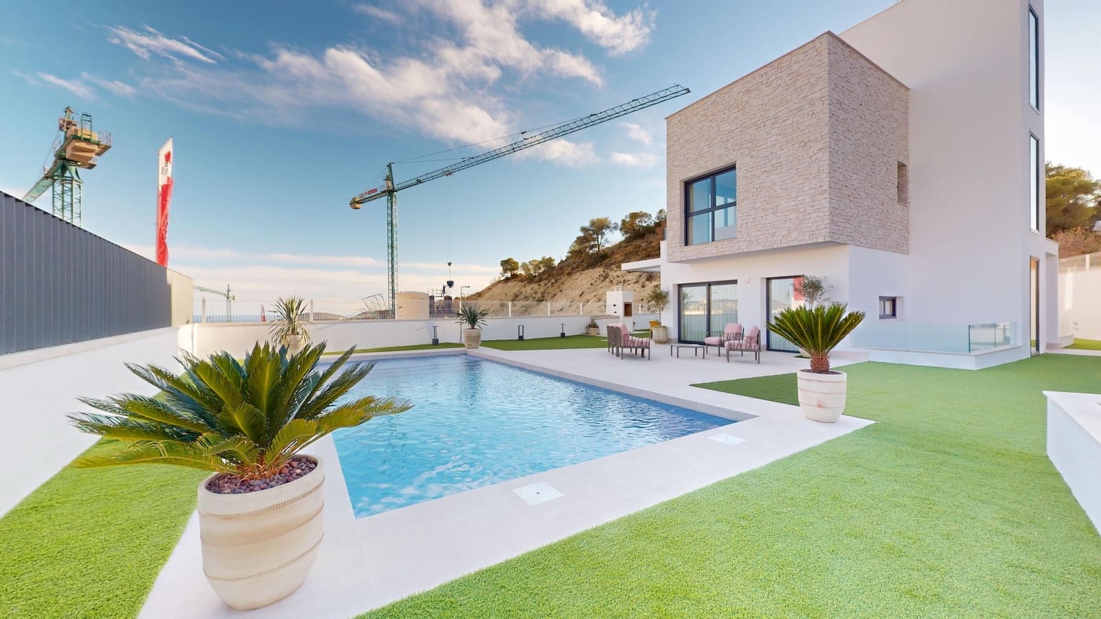 4 bedroom Villa for sale in Finestrat with pool - € 929,000 (Ref: 9795883)